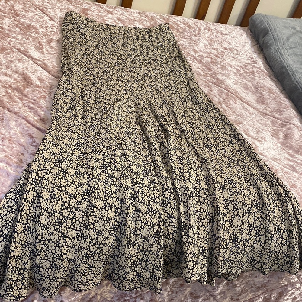 Printed MIDI skirt ZARA